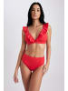 DeFacto Triangel-Bikini-Top REGULAR FIT in Rot