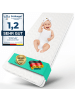 ALAVYA HOME Babymatratze 70 x 140 cm COZY Weiß - ohne Spannbettlaken