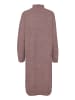 b.young Langes Strickkleid Long Dress Langarm BYOMUNA in Rosa