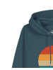 wat? Apparel Sweatshirt Retro Sunset Ocean in Petrol