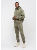 Tom Barron Trainingsanzug Lässiger Oversize-Fleece-Trainingsanzug in KHAKI