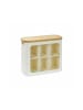 relaxdays Toilettenpapier Aufbewahrung in Beige - (B)43 x (H)36 x (T)17 cm