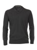 CASAMODA Pullover mit V-Ausschnitt uni 004430 in Grau