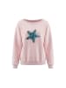 IZIA Women Sweatshirt in Light Rose