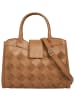 Samantha Look Handtasche echt Leder in cognac