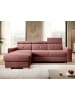 MF Design Falcon Recamiere Links in Marsala -  (L) 248 x (B) 248 x (H) 95 cm
