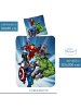 MTOnlinehandel Bettwäsche-Set "Marvel's Avengers" in Blau