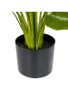 Beliani Kunstpflanze SPATHPHYLLUM in Grün/Weiß - (W) 60 x (H) 70 x (L) 60 cm