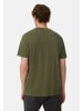 Camel Active T-Shirt mit Print aus nachhaltigem Organic Cotton in Waldgrün