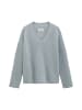 Marc O'Polo V-Neck-Strickpullover loose in Glacial Blue