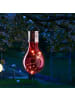 MARELIDA LED Solar Glühbirne GLOW in pink - H: 14cm