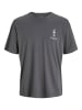 JACK & JONES PLUS T-shirt in Dark Shadow