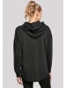 F4NT4STIC Oversized Hoodie Schneeflocke Winter Lappland in schwarz