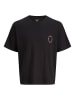 JACK & JONES PLUS Langarm-T-Shirt in Black