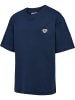 Hummel Hummel T-Shirt Hmljr Loose Kinder in DRESS BLUES