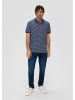 s.Oliver Polo-Shirt kurzarm in Blau