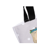 Mr. & Mrs. Panda Damen Schultertasche Bären mit Blumenkranz ohne... in Grau Pastell