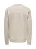 Only&Sons Sweatshirt 'Lamer' in beige