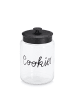 Zeller Keksdose KITCHEN ESSENTIALS in Transparent, Ø 17,3 x 26,4 cm