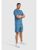 SMILODOX Shorts Powerfit Triple in Blau