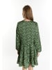 IZIA Damen Kleid in Grün Mehrfarbig