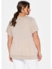 sheego T-Shirt in beige