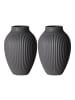 Ritzenhoff & Breker 2er Set Vasen Alsta 23 cm in Grau