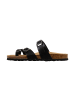 Divine Factory Lederpantoletten Noga Anais Edge Schwarz