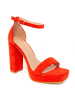 Montevita Sandalen Fersensandale Altsan in Orange