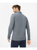 BRAX  Knopfleisten Langarmshirt für Herren in uni