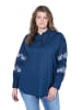 Studio Untold Hemdbluse in dunkelblau
