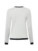 Marie Lund Strickjacke in weiß - 0010