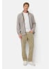 Camel Active Sweatjacke mit leichtem Stehkragen in Grau