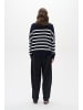 InWear Strickpullover TenleyIW Oversize fit in Blue / White
