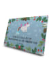 Mr. & Mrs. Panda Advents-Teekalender Einhorn Pupsen mit Spruch in Eisblau
