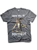 Gremlins T-Shirt "There Will Be Mayhem T-Shirt" in Grau