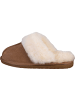 BIOSOFT Hausschuhe Lammfell in Braun