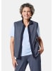 GOLDNER Kurzgröße:  Freizeitweste mit Reißverschluss in jeansblau / marine