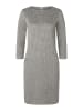 More & More schmales, kariertes 3/4-Arm-Jerseykleid in mini check