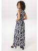 Aniston CASUAL Sommerkleid in marine-wollweiß