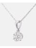Diamant L'éternel Halskette mit Anhänger aus 375 Weißgold mit Diamant