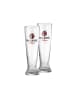Ritzenhoff & Breker 2er Set Weizenbiergläser Paulaner 500 ml transparent in transparent