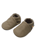 Yalion Leder-Krabbelschuhe in Hellbraun