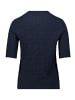 Betty Barclay Strukturshirt mit Stehkragen in dunkelblau