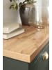 Furn.Design Sideboard grün, Wotan Eiche Landhaus, Kommode mit Weinregal