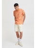 BLEND Meliertes T-Shirt mit Palmen Print TEE in Orange