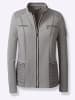 WITT WEIDEN Fleece-Jacke in steingrau-meliert