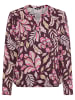 Olsen Langarmshirt Clara in aubergine pink - 0001