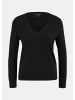 comma Strickpullover langarm in Schwarz