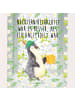 Mr. & Mrs. Panda Kerzenständer Pinguin Bier mit Spruch in Transparent